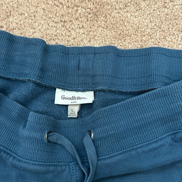 Goodfellow & Co Teal Jogger Pants - Picture 4 of 4